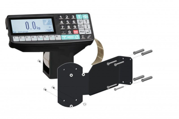 Весовой терминал с печатью этикеток RP Масса-К Масса-К - торговое оборудование.